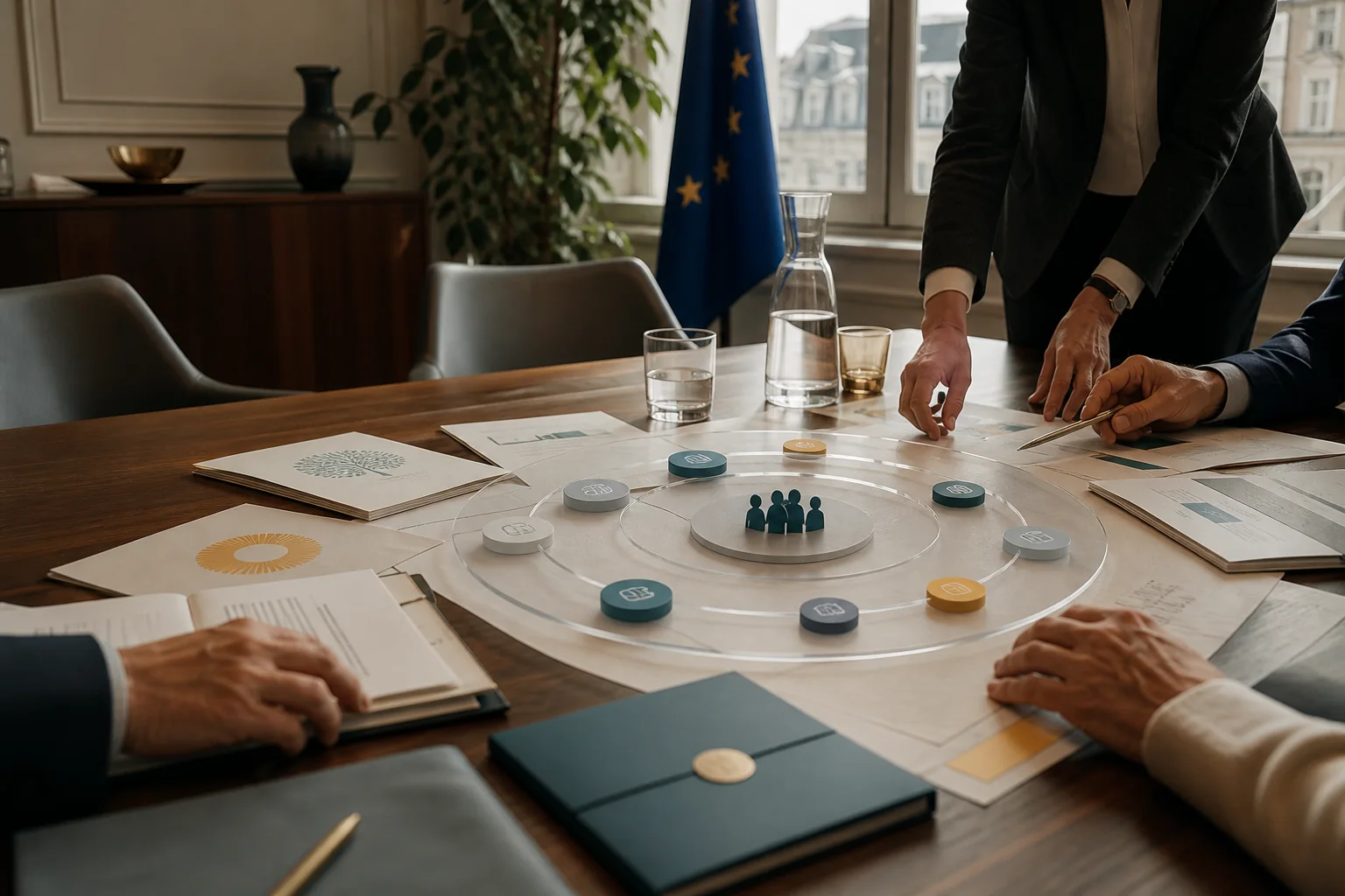 Conseil d’administration alignant mission, contrôle et comptes autour d’une carte transparente